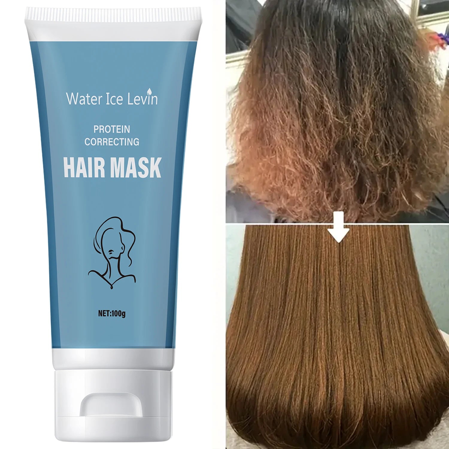 Keratin Hair Mask – Deep Moisture & Frizz Control, All Hair Types Keratin Hair Mask Oasis Select