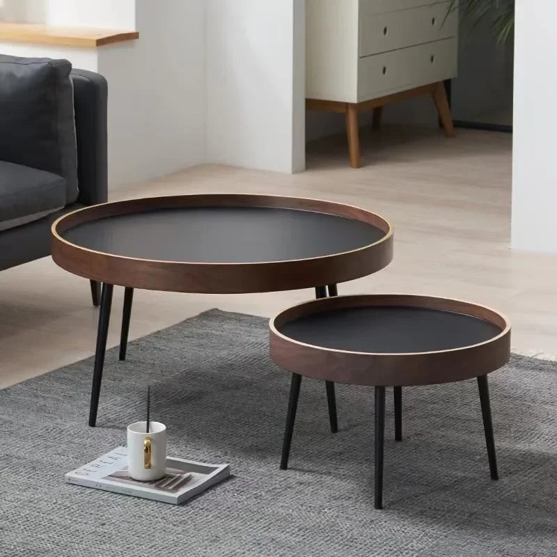 Multi-functional Nordic coffee table living room round small coffee table casual small table Oasis Select