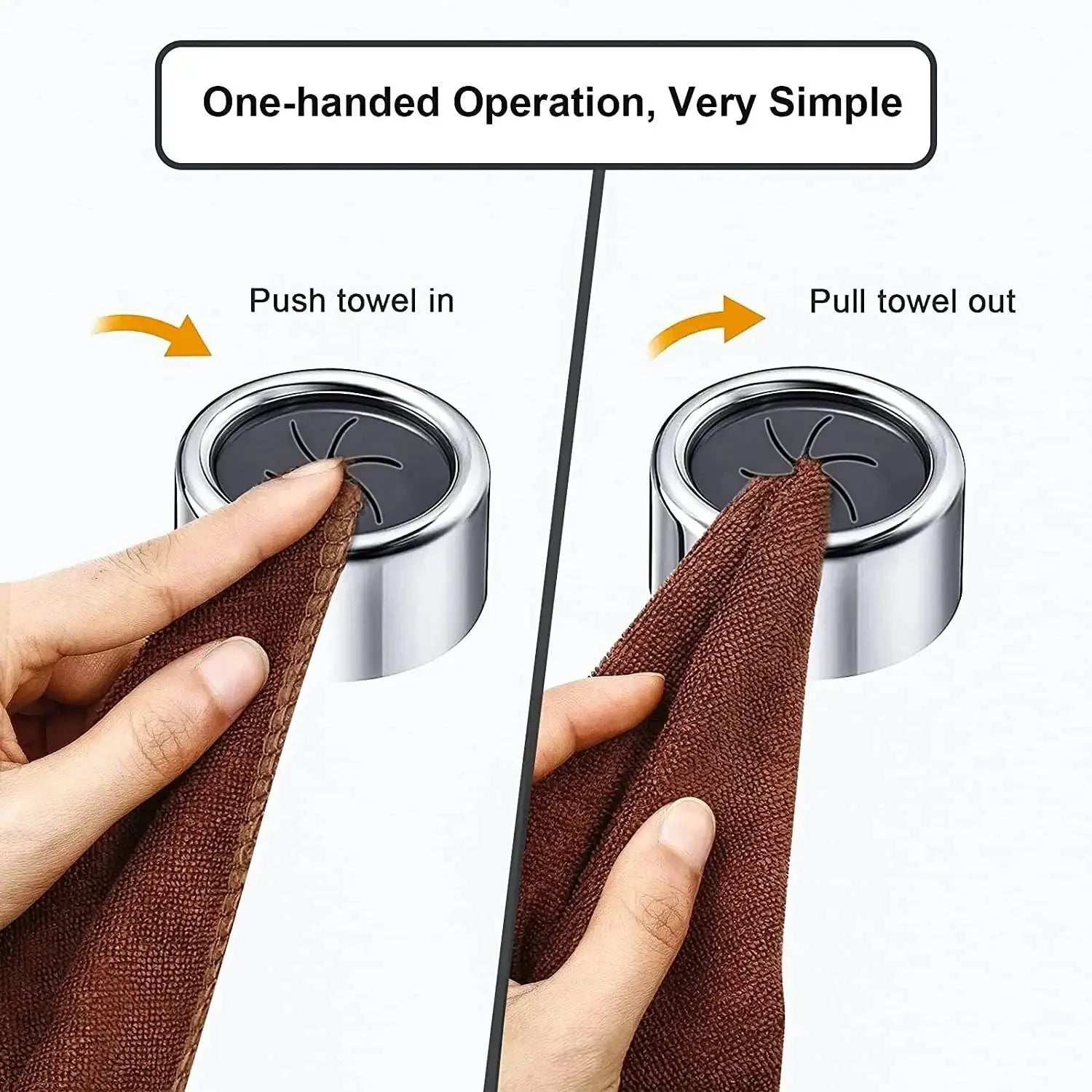 3PCS Non Punching Dishwashing Cloth Storage Clip Dishcloth Clip Kitchen Household Gloves Hook Towel Rack Hole Clip Wall Hanging Oasis Select
