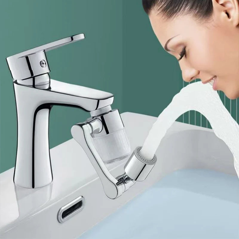 1080° Rotating Faucet Aerator Extender – Kitchen & Bathroom