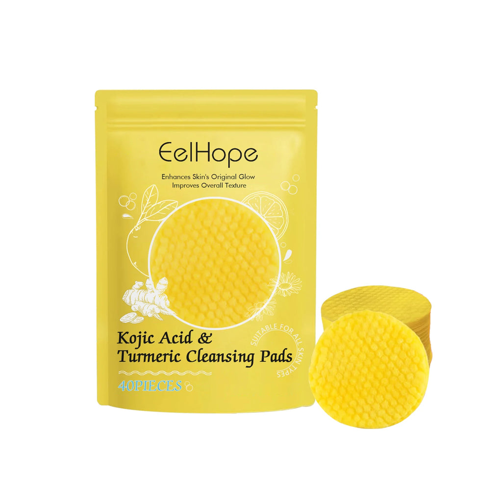 Kojic Acid & Turmeric Cleansing Pads – Brighten & Exfoliate Skin Exfoliating Cleansing Pads Oasis Select buy 2 free 2