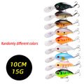 2026 10CM/15G Mini Crank Fishing Lure Set 3/5/8PCS Random High Quality Swimbait Wobble Biomimetic Artificial Bait for Angling ﻿ Oasis Select FS0800 5pcs Random Colors