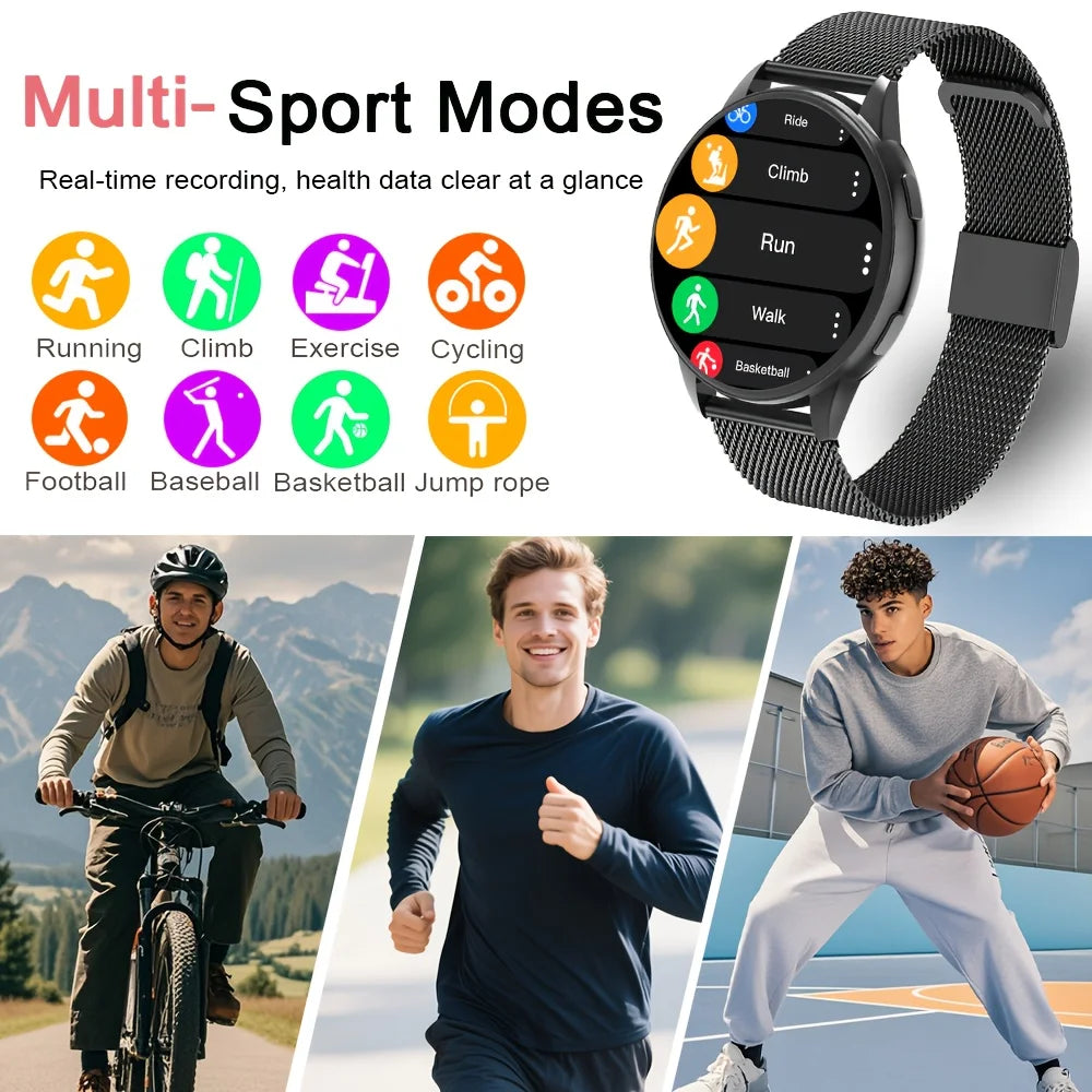 ERUN Smart Watch for Android & iPhone | Alexa, Music & Tracker
