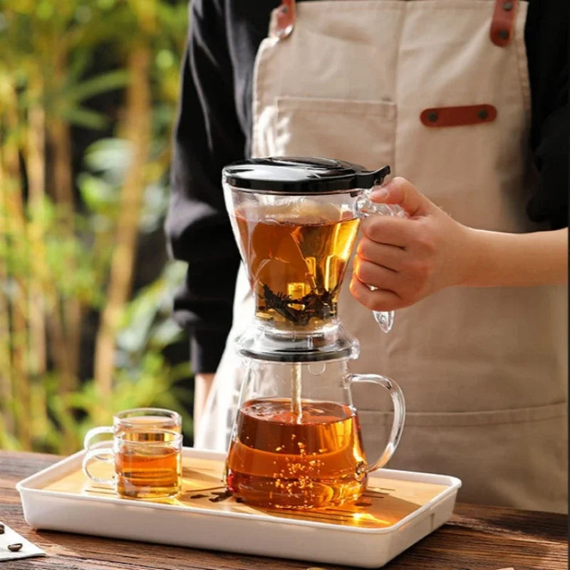 600ML Coffee Dipper,Tea Infuser for Loose Leaf Tea,Hand Brew Drip Coffee Machine,Large Filter Holder,Drinkware for Ice Americano Oasis Select