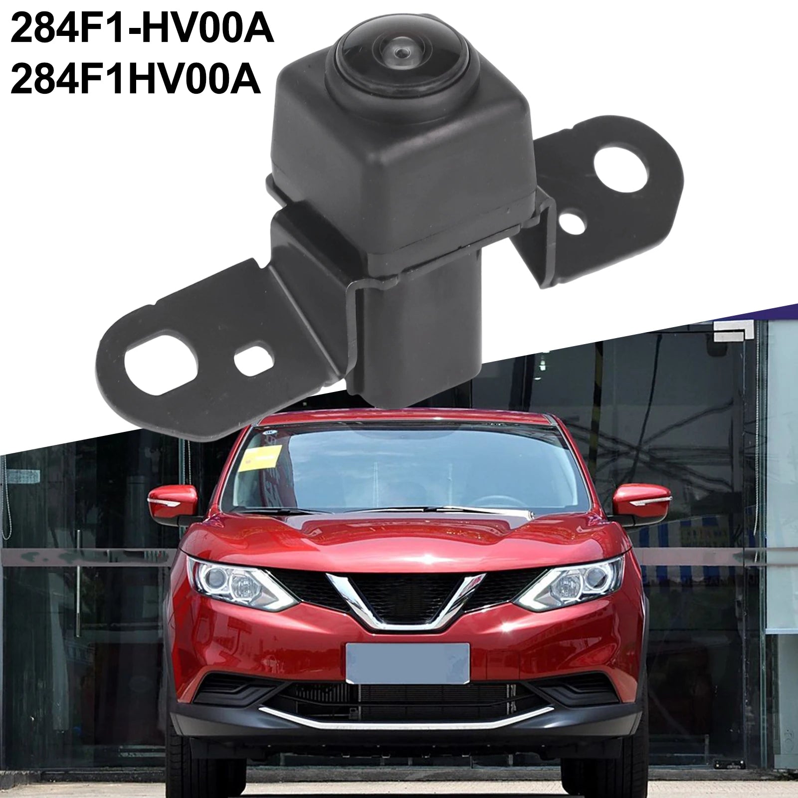 For Nissan Qashqai OEM 284F1HV00A Front View Camera Car Parking Assistance Wear-resistant Feature Quick Installation Process Oasis Select