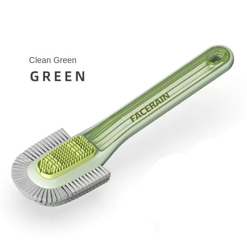 Double-Sided Shoe Brush for Suede, Leather & Canvas Shoes Shoe Cleaning Brush Oasis Select Green
