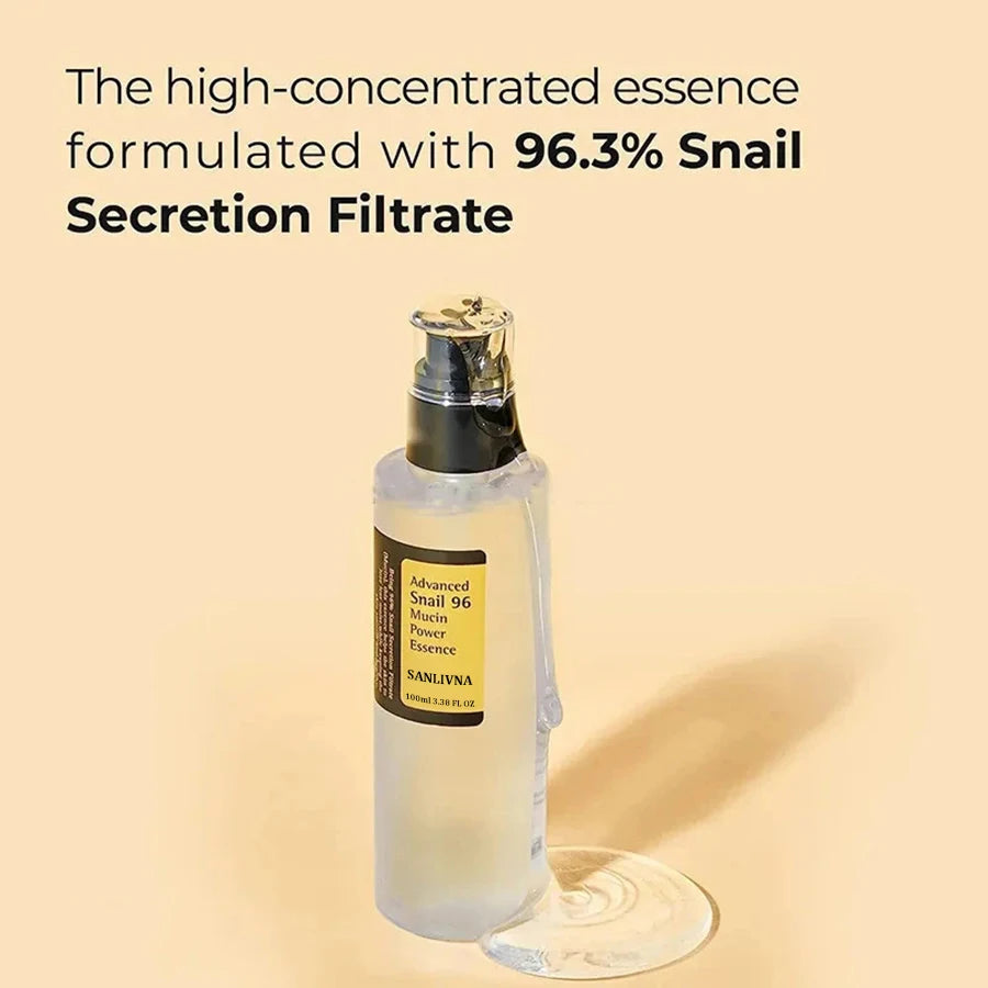 Snail Mucin 96% Facial Essence – Hydrating & Firming Serum Face Serum Essence Oasis Select