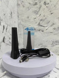 High-Definition Digital TV Antenna ATSC DVB-T2 HDTV Omnidirectional Diamond Terrestrial Wave for European And American 2025 Priv Oasis Select black