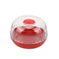 With Lid Fruit Preservation Box Wear-resistant Sealed Vegetable Fruits Crisper Drop-resistant Reusable Oasis Select Red