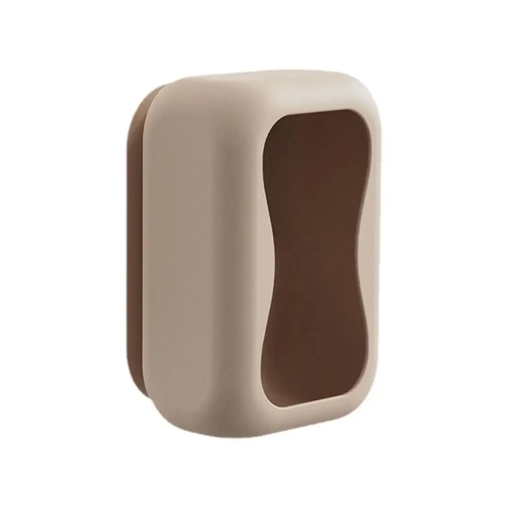 New Silicone Suction Cup Tissue Box Large Capacity Desktop Tissue Drawer Anti-Wear Super Soft Durable Car Tissue Box Oasis Select Brown