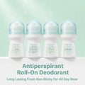 1 PC deodorant roll on, each 50ml, easy to carry and use, 4 frangrance can choose, long lasting fragrance, fresh all day Oasis Select Cucumber
