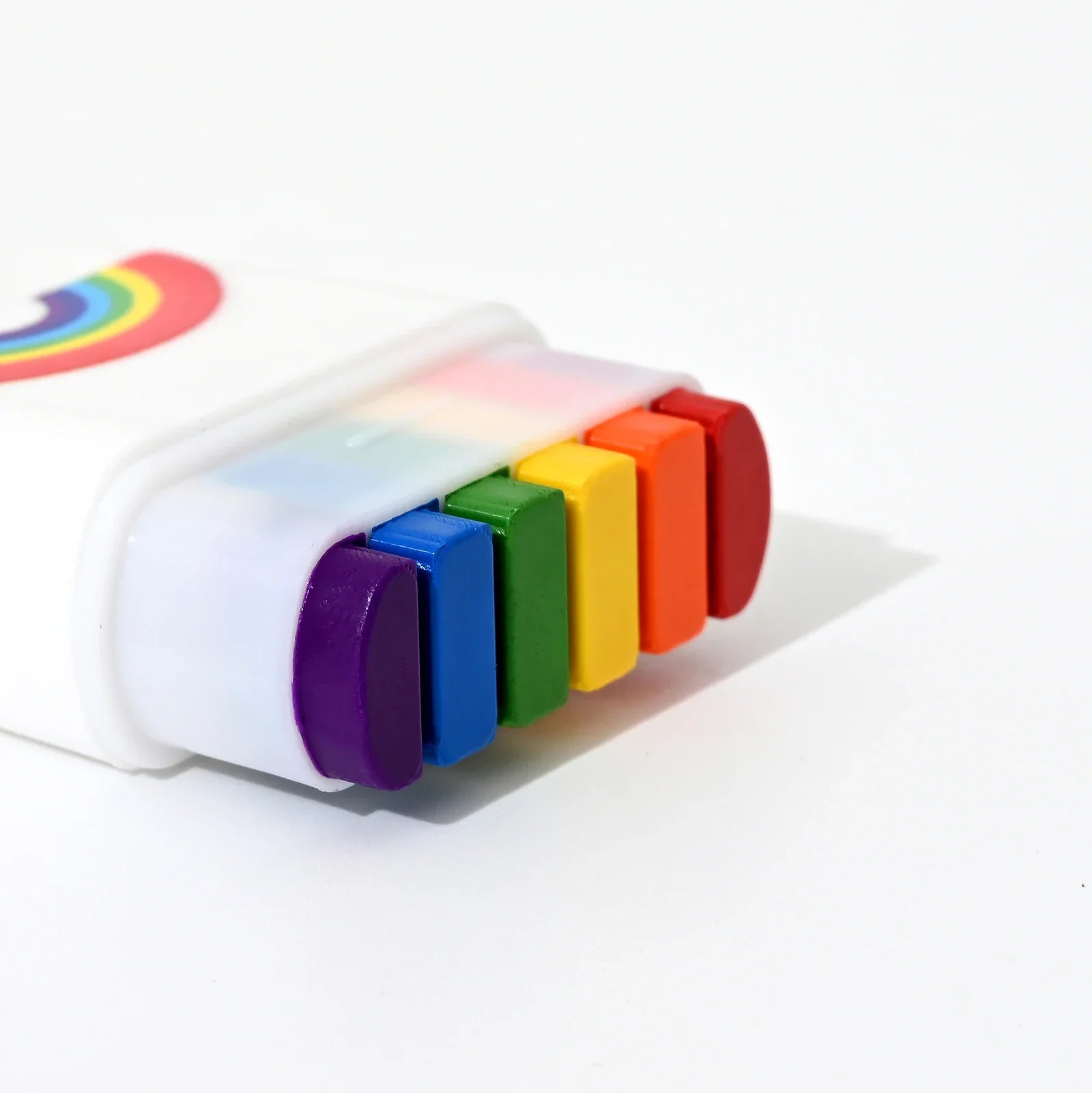 6 Colors Rainbow Crayon Paint Stick - Colorful Birthday Party Favors , Family Theme Party Supplies Gift Oasis Select