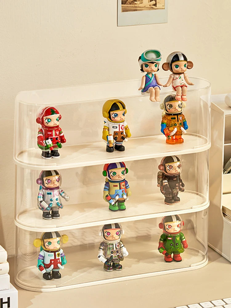 Transparent Stackable Blind Box Display Rack – Dustproof