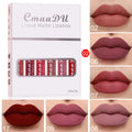 CmaaDu 6-Pc Velvet Matte Lip Gloss Set – Waterproof, Long Lasting
