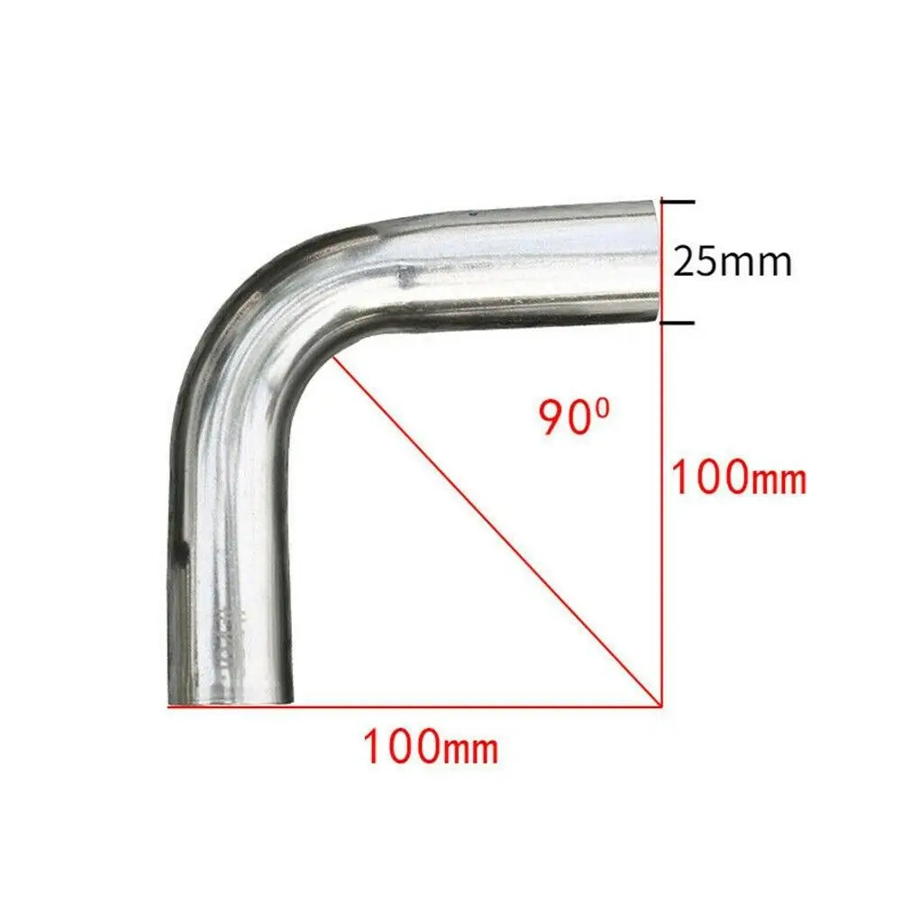 19mm 25mm 32mm 38mm 51mmOD Sanitary Butt Weld 90 Degree Elbow Bend Pipe 304 stainless steel car exhaust pipe muffler welded pipe Oasis Select 25mm