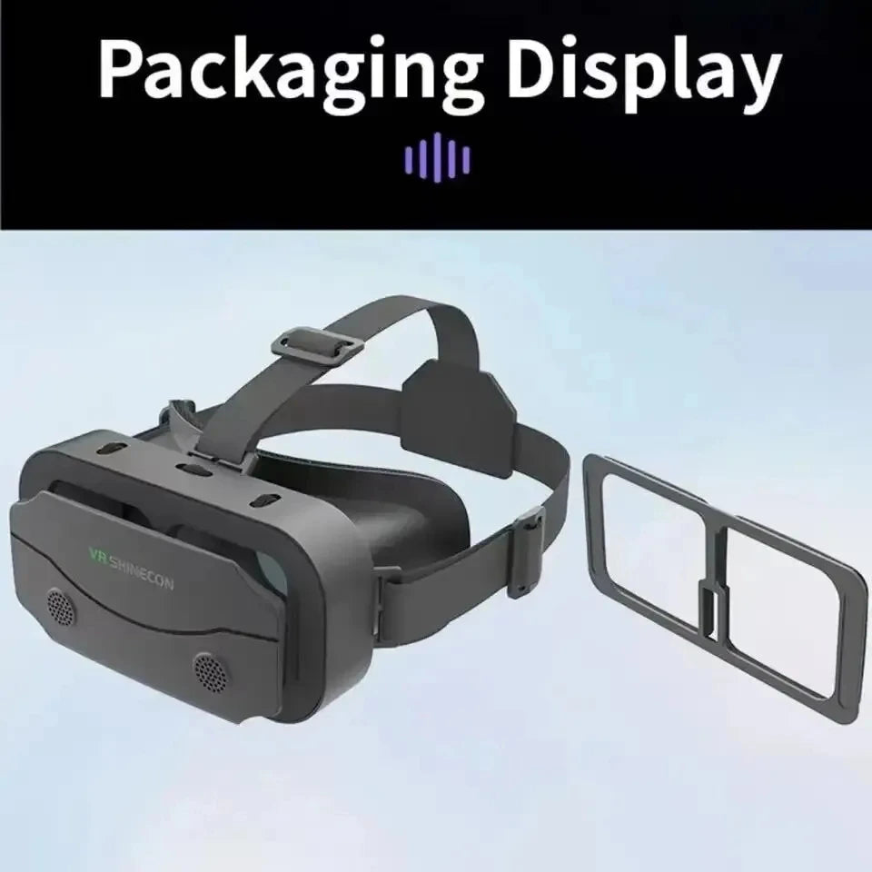 3D VR Headset Goggles for iOS & Android Smartphones | 110° FOV