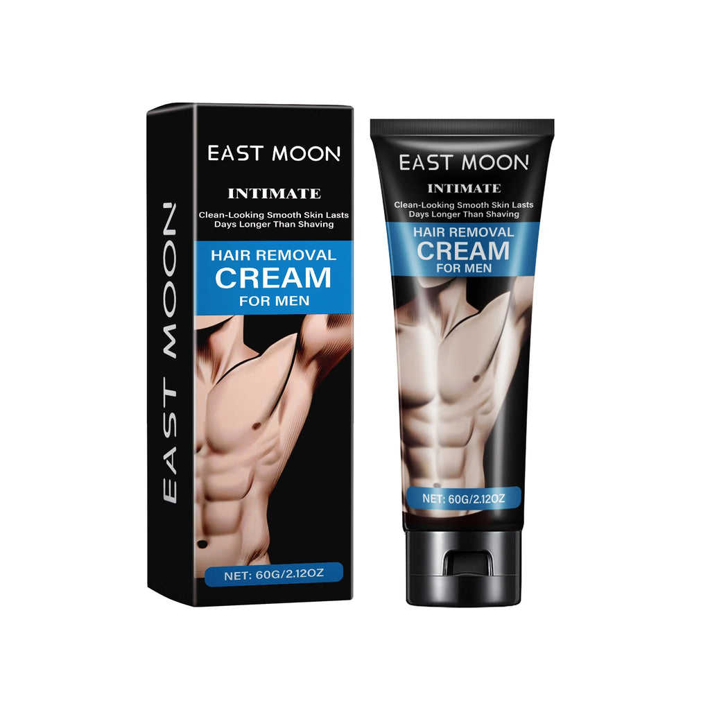 Men's Body Hair Removal Cream Painless Gentle Quick Depilatory Cream For Men Chest Arm Leg Back Smooth Hair Remover Oasis Select 1pc