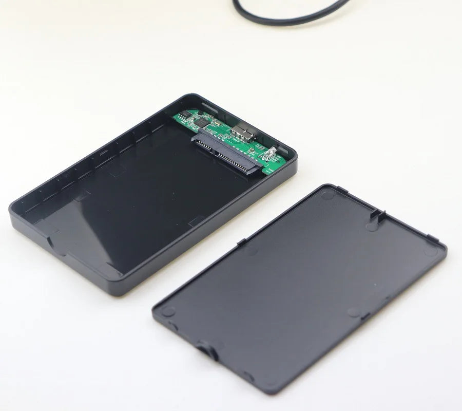 2.5 Inch SATA to USB3.0 HDD Enclosure Mobile Hard Drive Cases for SSD External Storage HDD Box With USB3.0 Cable ABS Oasis Select