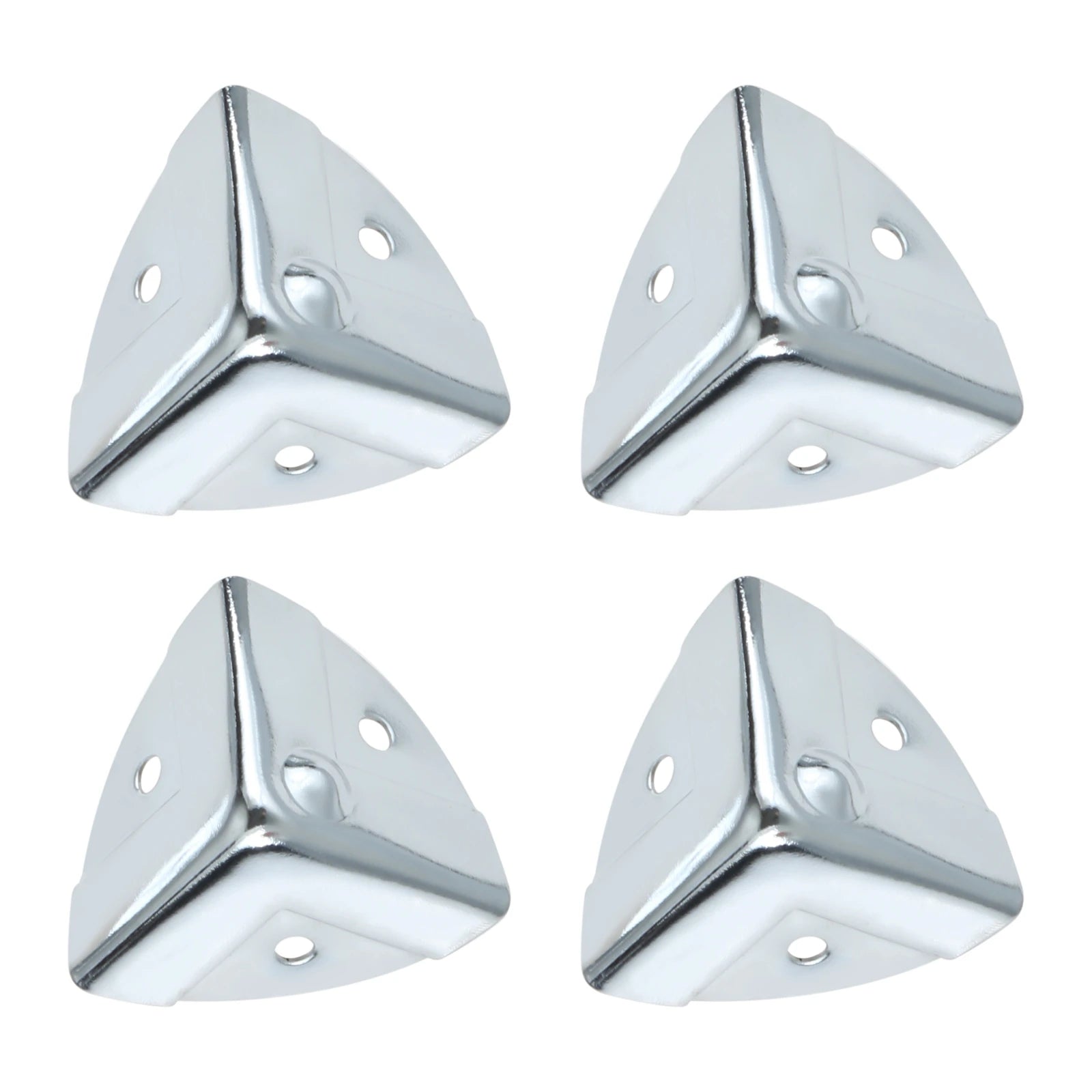 4Pcs Metal Corner Protectors for Tool Box, Flight Case & Luggage