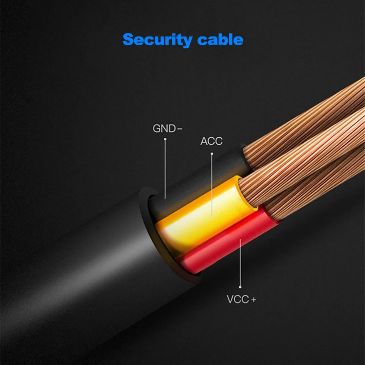 Parking Surveillance Cable for 4K A800S A500S D06 D07 D08 M300 Hardwire Kit UP02 for Car DVR 24H Parking Monitor Oasis Select