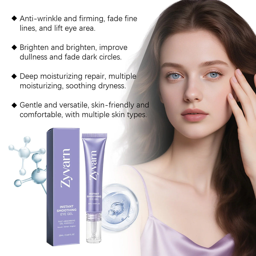 NEW Instant Lift Eye Gel Efficient Improve Eye Puffiness Anti Wrinkles Firming Collagen Eye Brightener Women Men Eyes Treatment Oasis Select