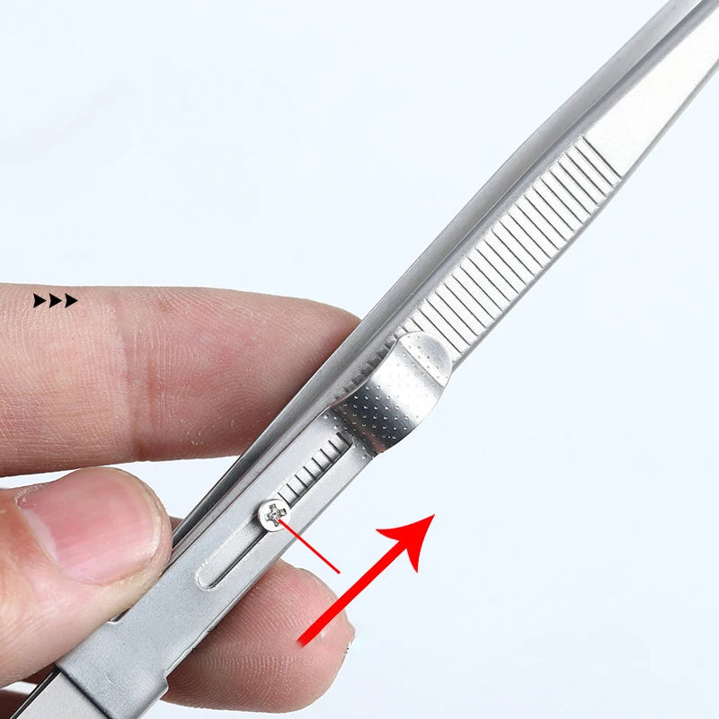1/2/3Pcs Diamond Tweezers Gem Stone Jewelry Locking Diamond Claw Holder Beads Ball Grabber Pick up Tool Tongs for Making Oasis Select