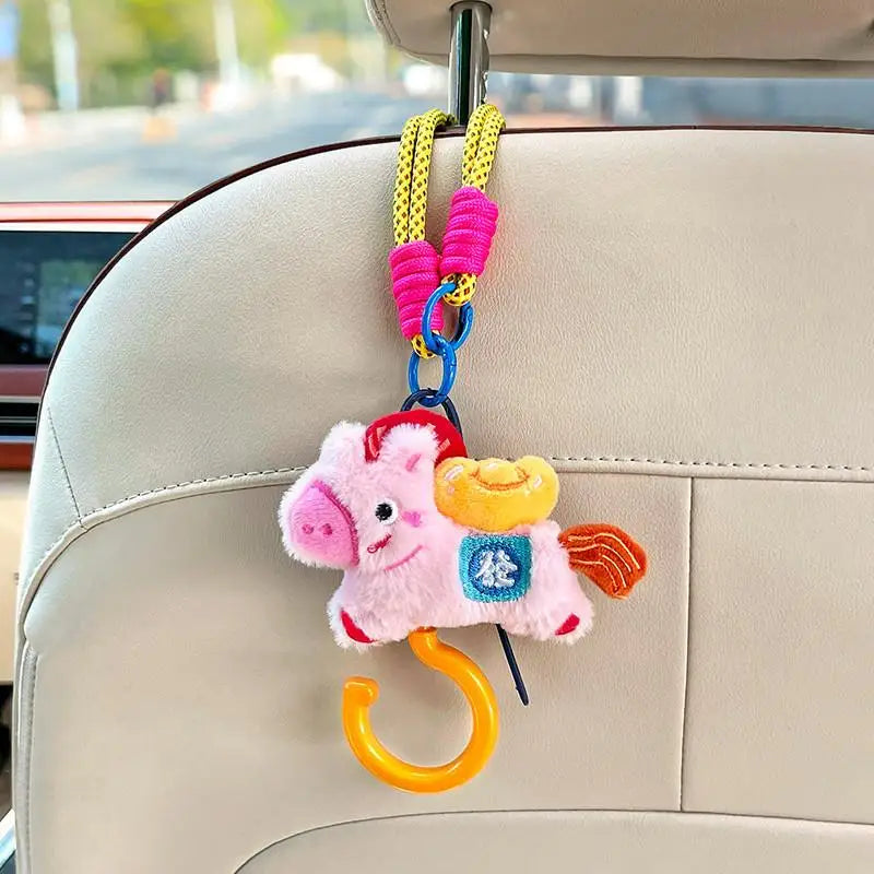 Car Backseat Organizer Cute Cartoon Car Seat Back Hooks Storage Holder Creative Car Accessories Interior Oasis Select A4