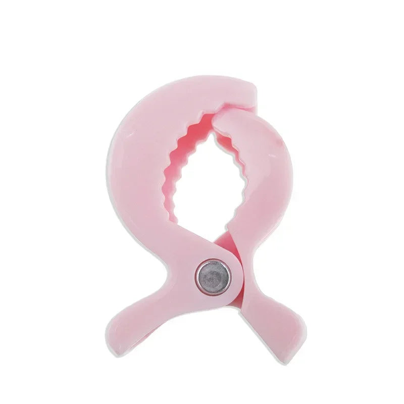 1- Baby Colorful Car Seat Accessories Plastic Pushchair Toy Clip Pram