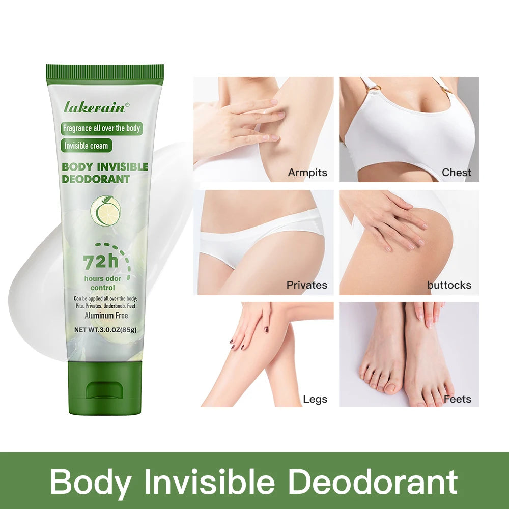 Mint Fragrance Deodorant Cream Long Lasting Oder Control Deodorant Cream Armpit Refreshing Antiperspirant Full Body Deodorizatio Oasis Select