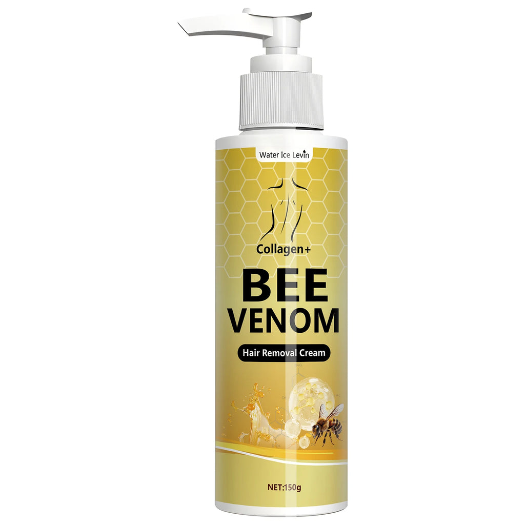 Lemon Bee Venom Hair Removal Cream – Gentle, All Skin Types Hair Removal Cream Oasis Select 150g Bottle
