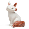 Yixing Original Mineral Purple Clay Tea Pet Fox Small Ornament Nine-Tailed Fox Sculpture Tea Table Creative Tea Plaything Can Be Oasis Select Sitting Down