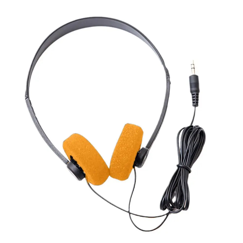 Retro Wired Headphones 3.5mm | Portable Vintage Over-Ear