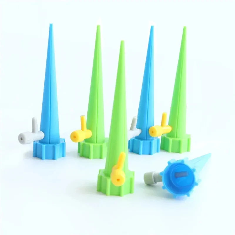 6/18/30pcs Automatic Flower Watering Device Adjustable Dripper Watering Device Self-Watering Gardening Potted Plant Irrigation Oasis Select