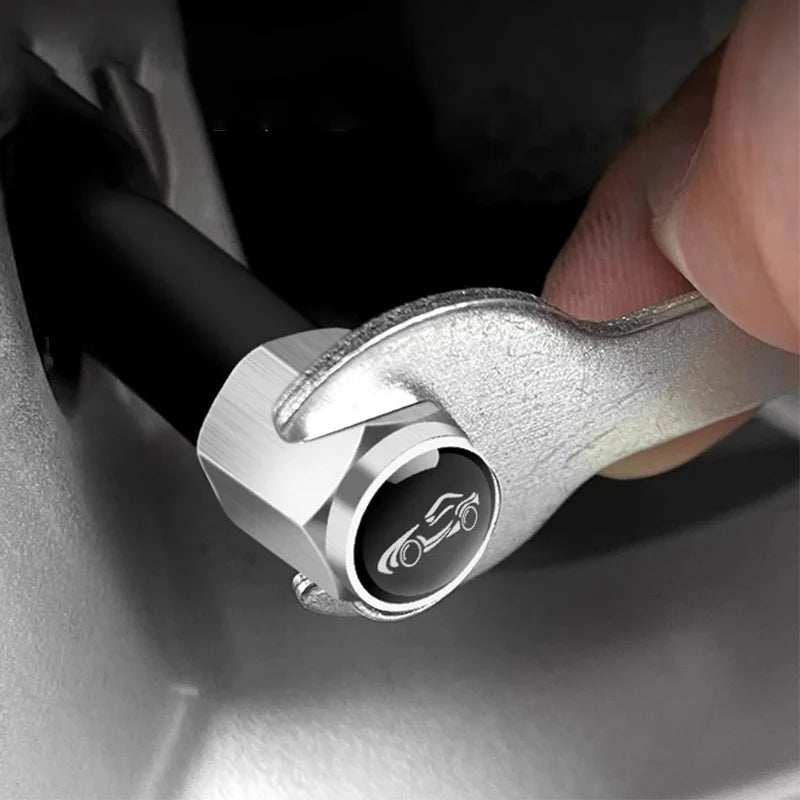 Brand new car tire valve cap, anti-theft valve core cover, universal tire valve cap, dust-proof valve core cover Oasis Select