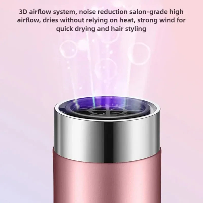 Hair dryer comb professional curling iron 3 in 1 hot air comb curling straightener roller hair dryer hair dryer brush Oasis Select