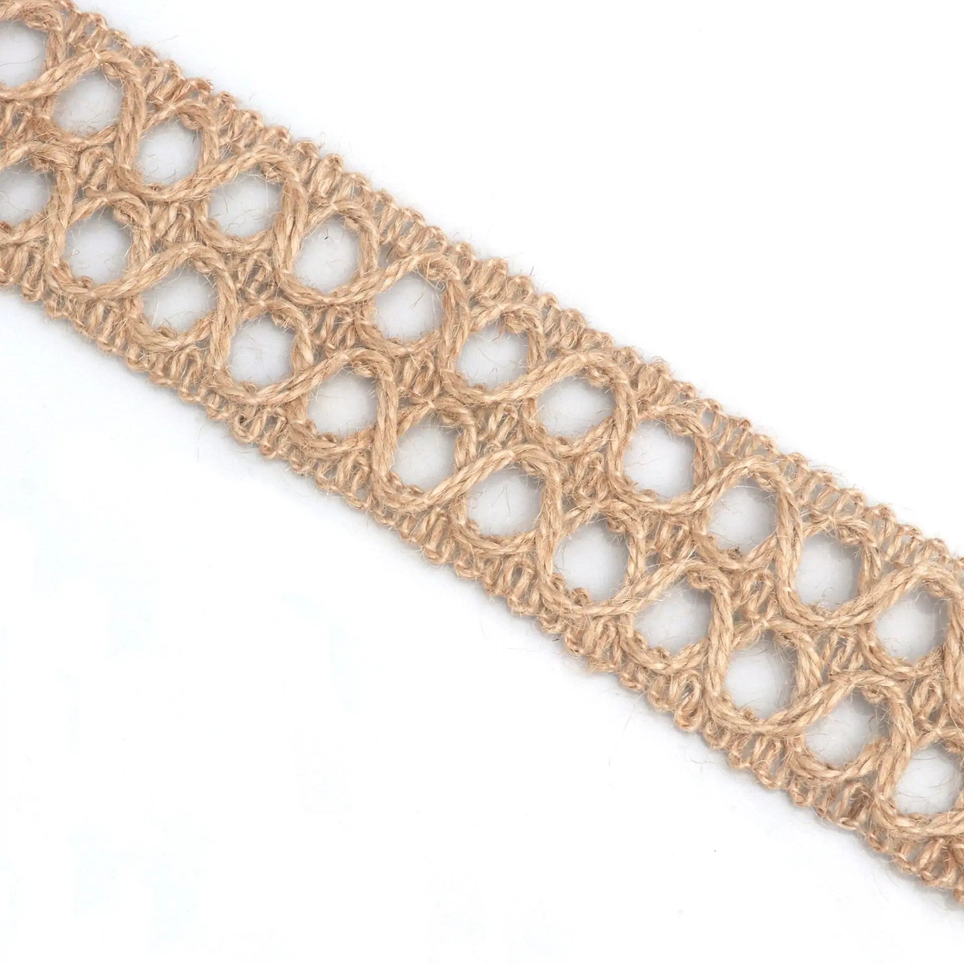 Natural Jute Lace Ribbon 2 Yards – Rustic Wedding & Gift Wrap