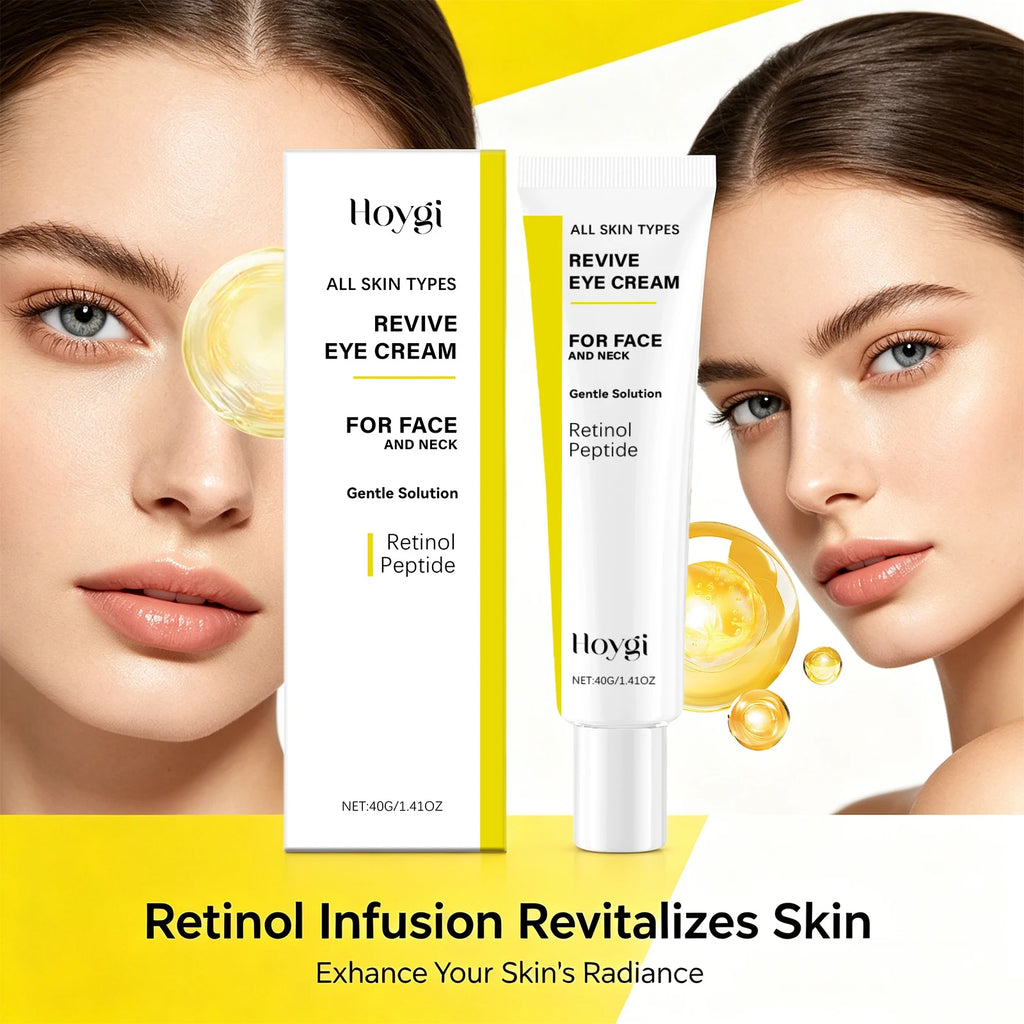Multi-use Retinol Peptide Cream for Eye Face Neck Reduces Fine Lines Firming Lifting Restores Elasticity for Daily Skin Care Oasis Select