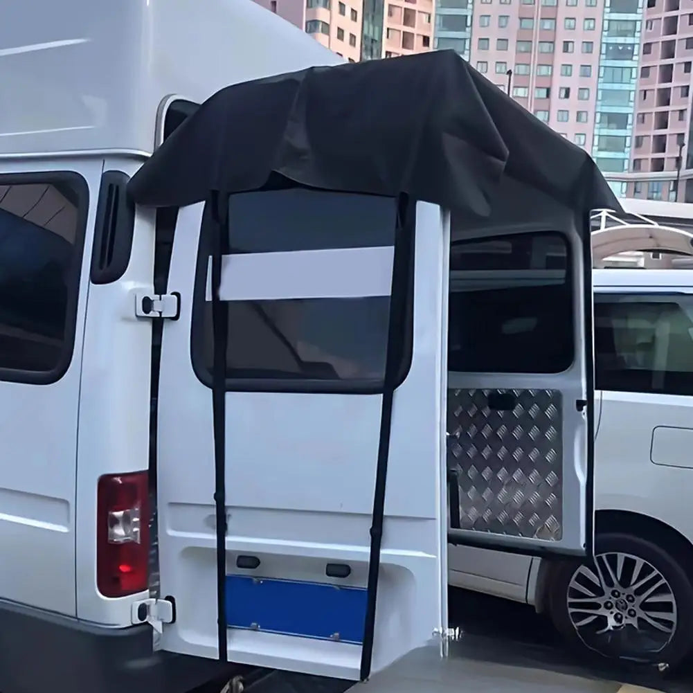 600D RV Rear Barn Door Awning Cover Waterproof Durable Fit for Ram Promaster Peugeot Boxer Iveco Daily VW T5 T6 Campervan Oasis Select