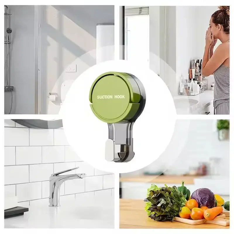1-30PCS Suction Cup Hook Reusable Stronge Vacuum Bathroom Suction Cup Hooks Waterproof Towel Rack Clothes Hanger Hook Accessor Oasis Select