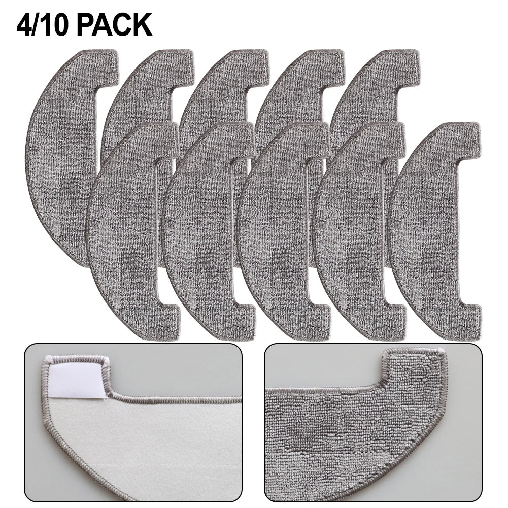 Replacement Mop Pads For Midea VCR S6 Plus Robot Vacuum Cleaner Microfiber Washable Cleaning Cloth Accessories Home Supply Oasis Select