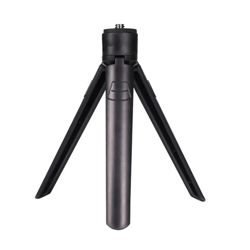 1pc Mini Tripod Gimbal Small Desktop Tabletop Simple Stand Foldable Hand Grip For Phone Camera Stabilizer Tiny Accessories Oasis Select