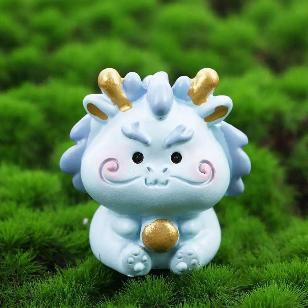Resin Zodiac Animal Figurine | Micro Landscape Ornament & Gift