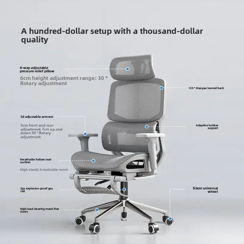 Ergonomic chair 3D armrest computer chair office chair study chair reclining e-sports chair Oasis Select