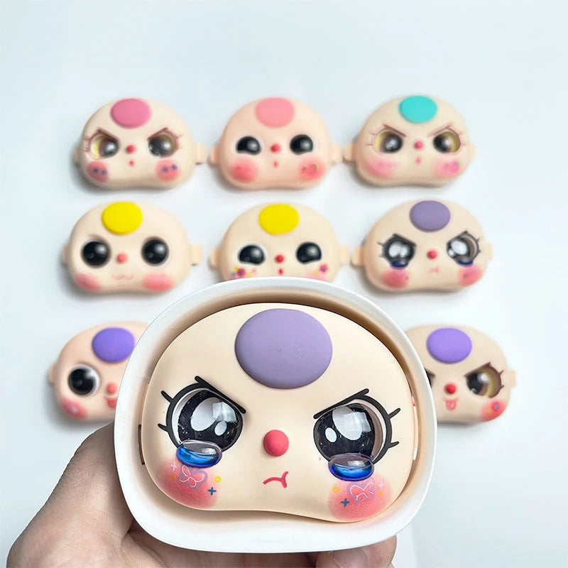 Replacement Face Hands And Feet Set For Infant 3 Years Old For Baby 100% Toy Doll DIY Accessories Random Style Gift Oasis Select
