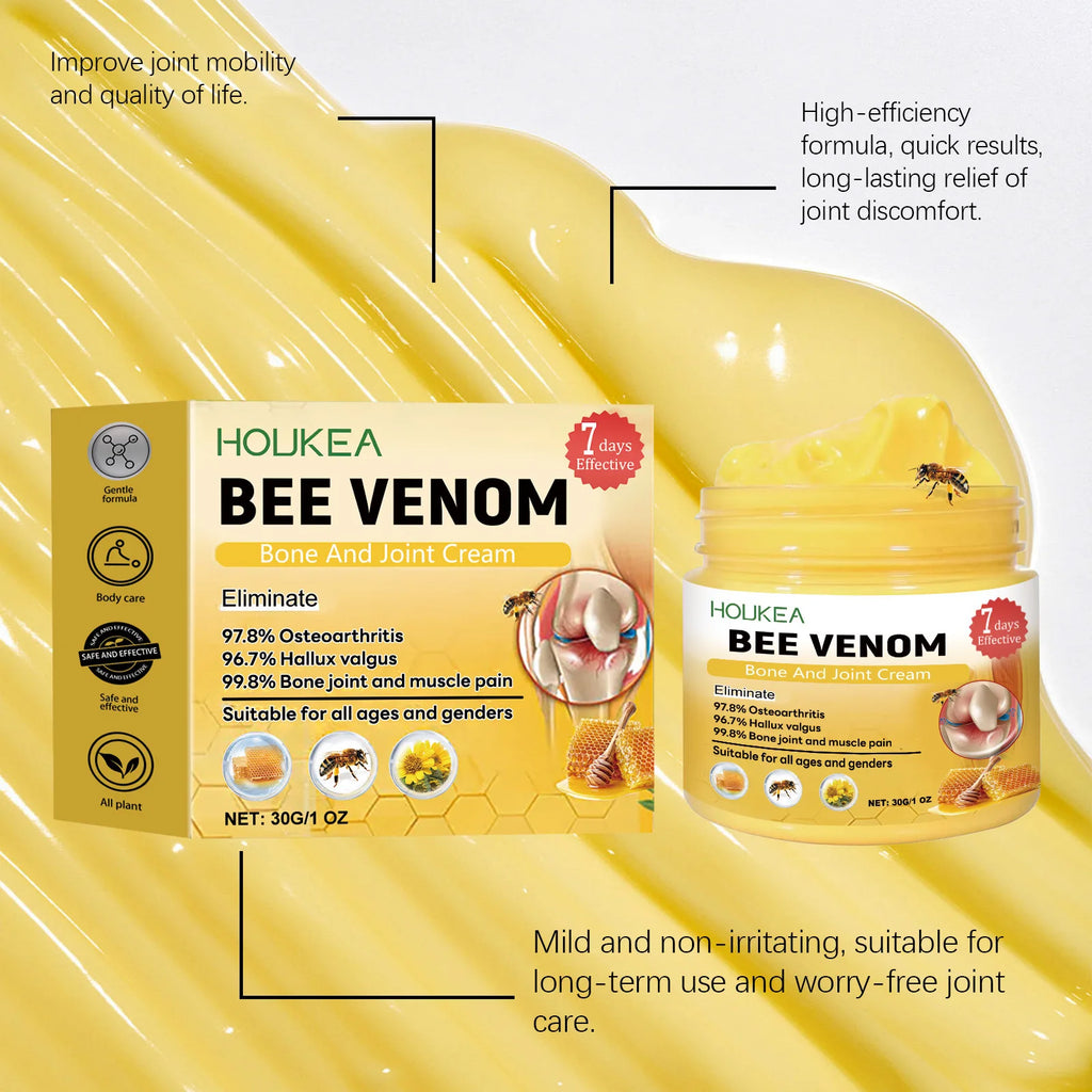 Bee Venom Bone & Joint Care Cream | Moisturizing Body Cream 30g