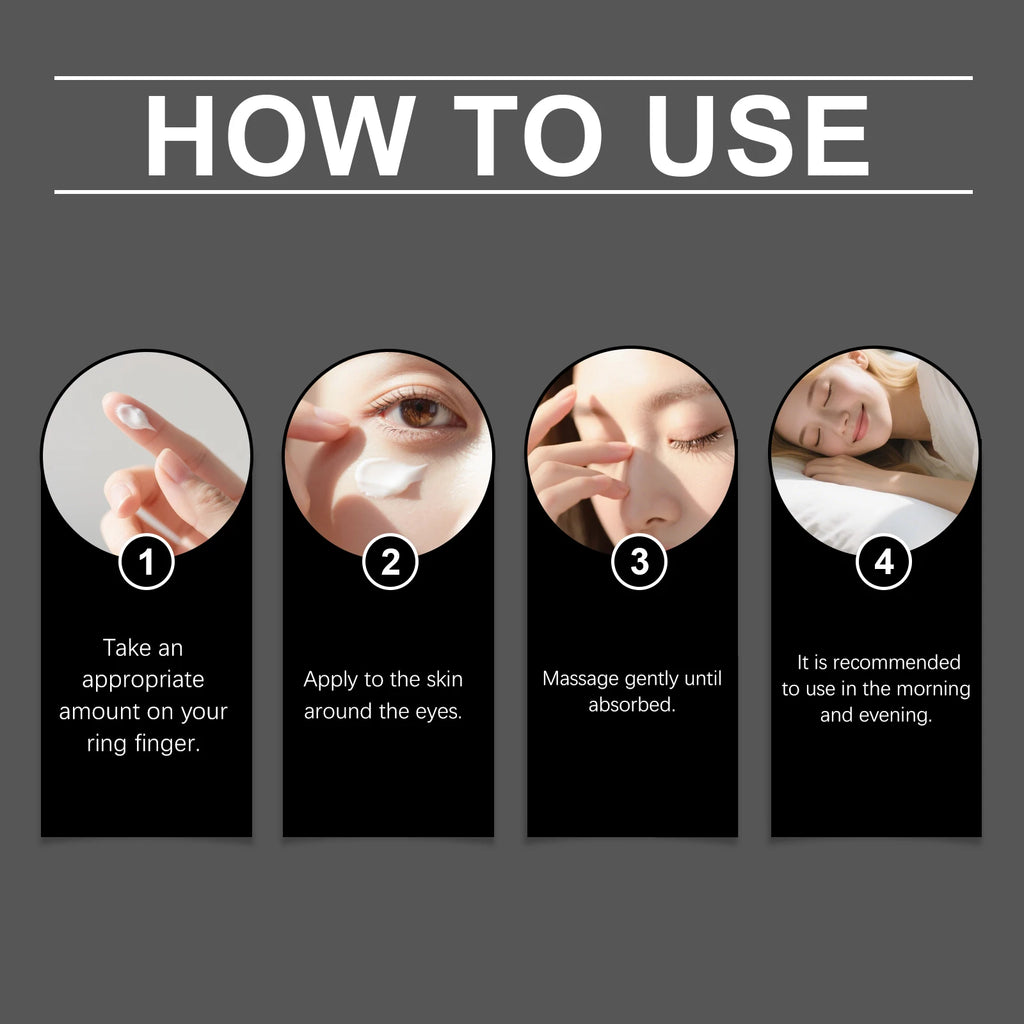 Snake Venom Eye Cream Reduce Wrinkle Eye Bag Against Puffiness Firming Moisturizing Brighten Eye Skin Anti Dark Circle Eye Cream Oasis Select