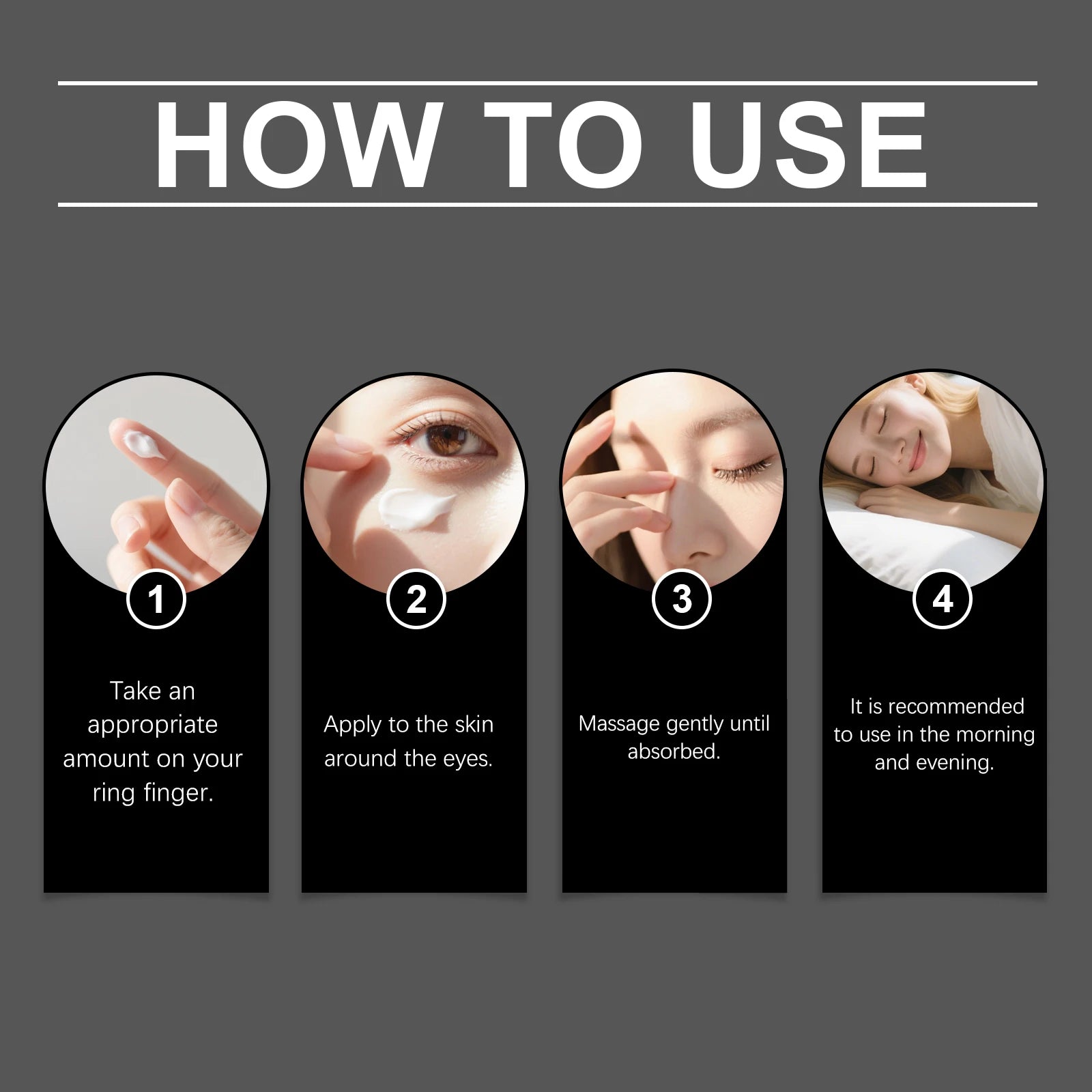 Snake Venom Eye Cream Reduce Wrinkle Eye Bag Against Puffiness Firming Moisturizing Brighten Eye Skin Anti Dark Circle Eye Cream Oasis Select