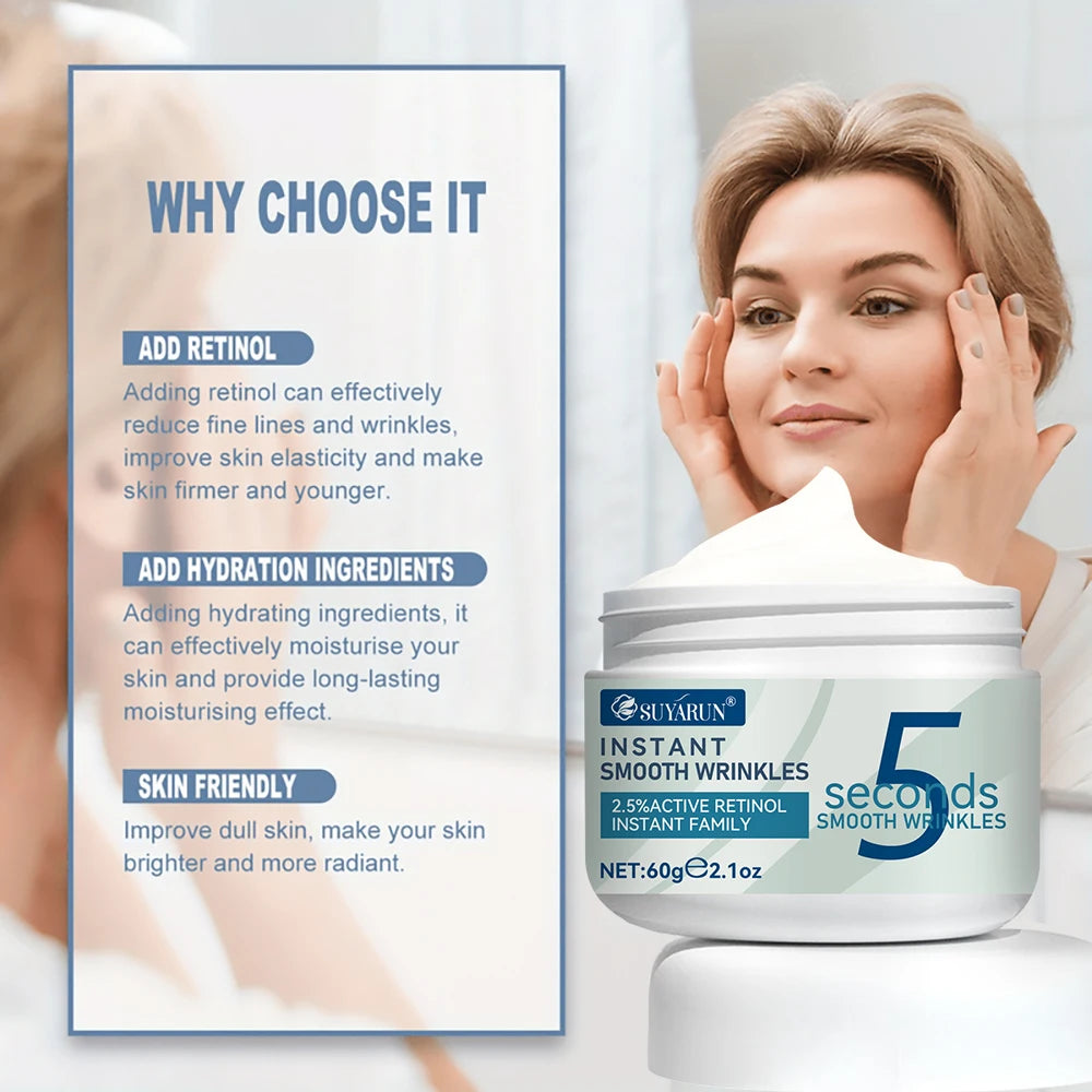SUYARUN Anti-Wrinkle Cream – Collagen & Hyaluronic Acid Anti-Aging Face Cream Oasis Select