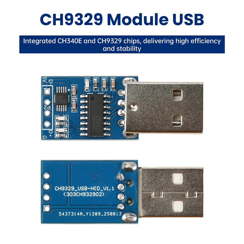 CH340E CH9329 Module USB 2.0 to Standard USB-HID Keyboard And Module Device Module USB 5V Interface Oasis Select