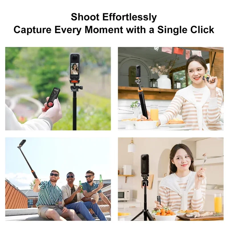 Bluetooth Remote for DJI Osmo Action 4/5 Pro/6 | 10m Range